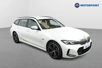 BMW 3 Series M Sport Automatic Petrol Plug-In Hybrid Estate - Stock Number (1501674) - Drivers side front corner