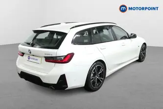 BMW 3 Series M Sport Automatic Petrol Plug-In Hybrid Estate - Stock Number (1501674) - Drivers side rear corner