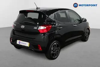 Hyundai I10 Premium Automatic Petrol Hatchback - Stock Number (1509650) - Drivers side rear corner