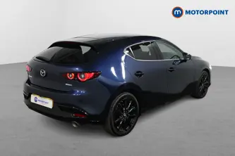 Mazda 3 Takumi Manual Petrol-Electric Hybrid Hatchback - Stock Number (1513911) - Drivers side rear corner