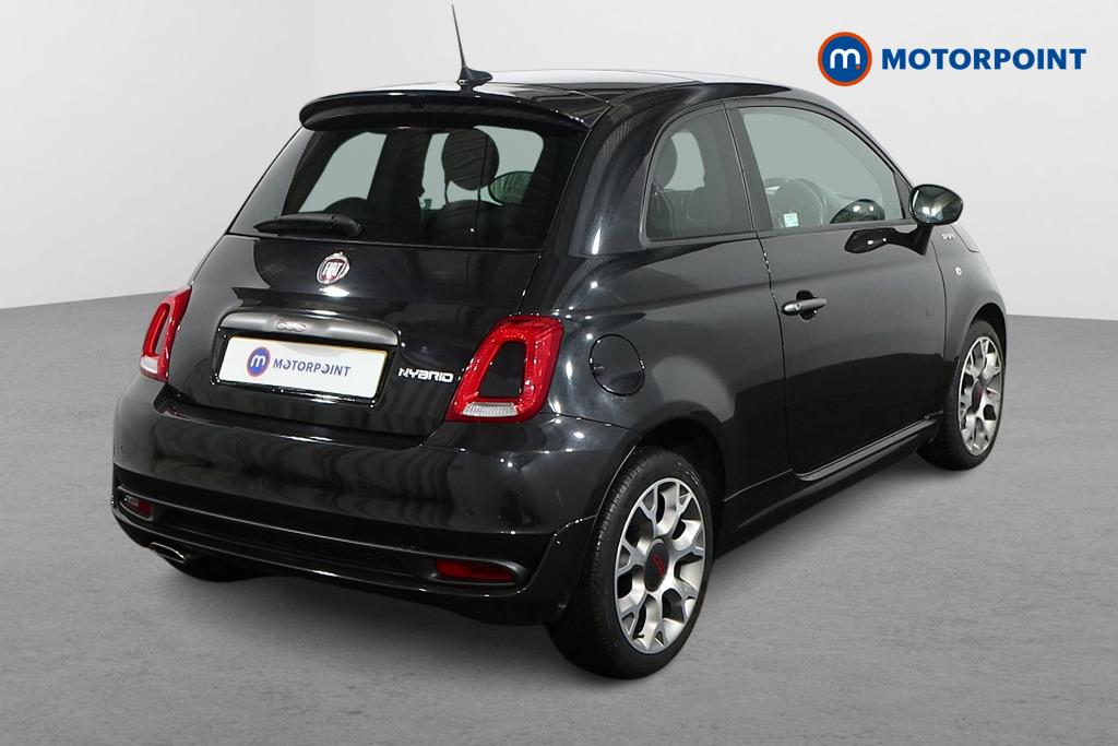 Fiat 500 Sport Manual Petrol-Electric Hybrid Hatchback - Stock Number (1507661) - Drivers side rear corner