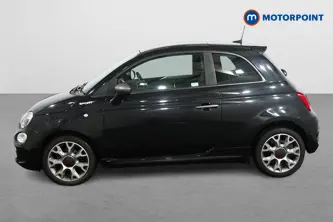 Fiat 500 Sport Manual Petrol-Electric Hybrid Hatchback - Stock Number (1507661) - Passenger side