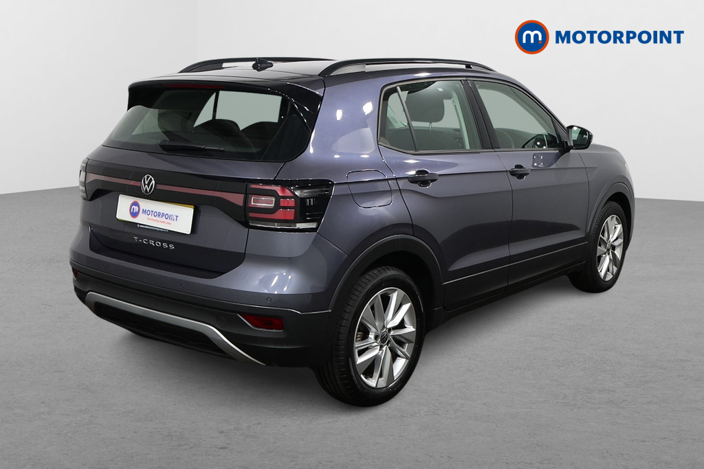 Volkswagen T-Cross SE Manual Petrol SUV - Stock Number (1511237) - Drivers side rear corner