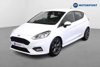 Ford Fiesta St-Line Edition Manual Petrol-Electric Hybrid Hatchback - Stock Number (1512125) - Passenger side front corner