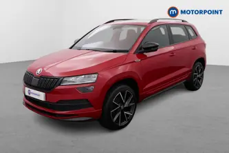 Skoda Karoq Sport Line Automatic Diesel SUV - Stock Number (1512560) - Passenger side front corner