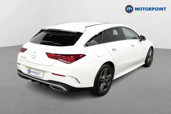 Mercedes-Benz CLA Amg Line Automatic Petrol Plug-In Hybrid Estate - Stock Number (1513433) - Drivers side rear corner