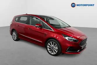 Ford S-Max Vignale 2.5 Fhev 190 5Dr Cvt Automatic Petrol-Electric Hybrid People Carrier - Stock Number (1506308) - Drivers side front corner