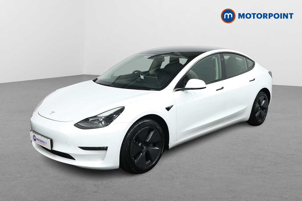 Tesla Model 3 Long Range Automatic Electric Saloon - Stock Number (1514973) - Passenger side front corner