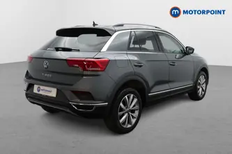 Volkswagen T-Roc Design Manual Petrol SUV - Stock Number (1509593) - Drivers side rear corner