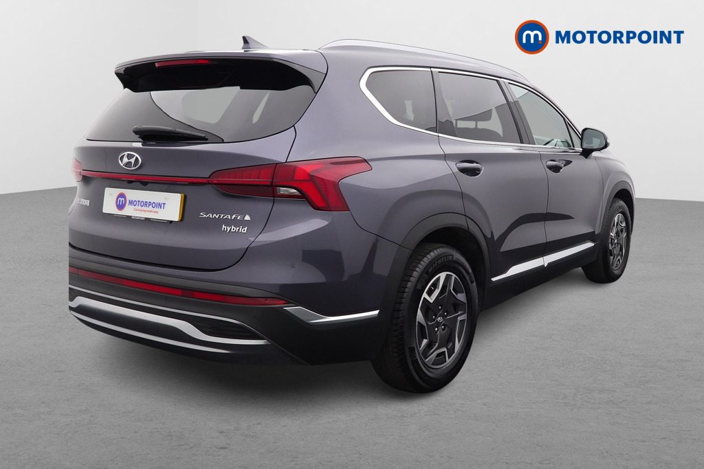 Hyundai Santa Fe Premium Automatic Petrol-Electric Hybrid SUV - Stock Number (1511963) - Drivers side rear corner