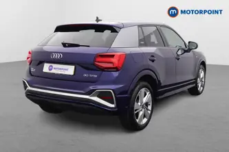 Audi Q2 S Line Manual Petrol SUV - Stock Number (1512786) - Drivers side rear corner