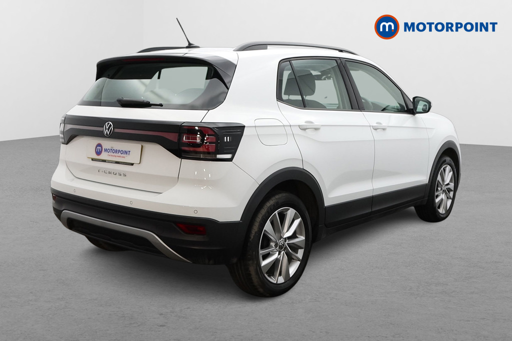 Volkswagen T-Cross SE Manual Petrol SUV - Stock Number (1513622) - Drivers side rear corner