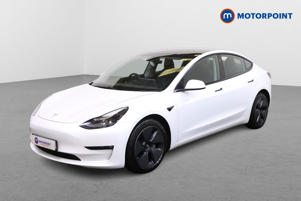 Tesla Model 3 Long Range Automatic Electric Saloon - Stock Number (1513963) - Passenger side front corner