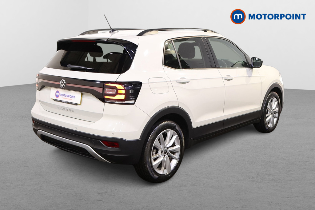 Volkswagen T-Cross Active Automatic Petrol SUV - Stock Number (1515526) - Drivers side rear corner