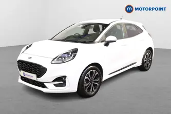 Ford Puma St-Line Manual Petrol-Electric Hybrid SUV - Stock Number (1515653) - Passenger side front corner