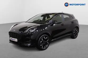 Ford Puma St-Line X Manual Petrol-Electric Hybrid SUV - Stock Number (1511291) - Passenger side front corner