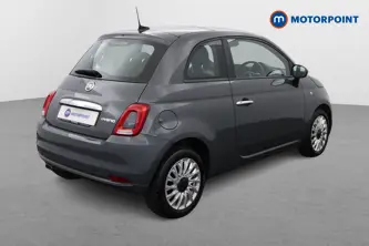 Fiat 500 Lounge Manual Petrol-Electric Hybrid Hatchback - Stock Number (1512627) - Drivers side rear corner