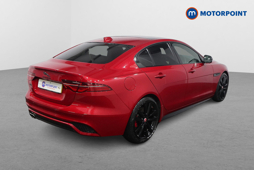 Jaguar XE R-Dynamic Black Automatic Diesel Saloon - Stock Number (1514407) - Drivers side rear corner