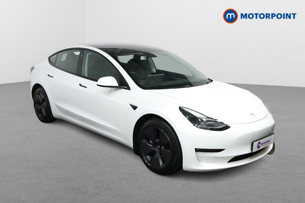 Tesla Model 3 Long Range Automatic Electric Saloon - Stock Number (1515704) - Drivers side front corner