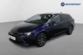 Toyota Corolla Design Automatic Petrol-Electric Hybrid Estate - Stock Number (1515352) - Passenger side front corner