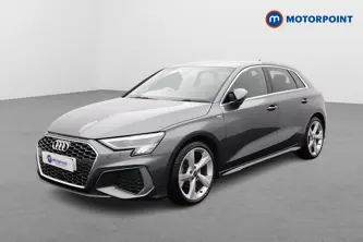 Audi A3 S Line Automatic Petrol Hatchback - Stock Number (1512610) - Passenger side front corner