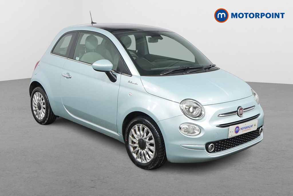 Fiat 500 Dolcevita Manual Petrol-Electric Hybrid Hatchback - Stock Number (1513263) - Drivers side front corner