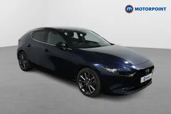 Mazda 3 Sport Lux Manual Petrol-Electric Hybrid Hatchback - Stock Number (1513513) - Drivers side front corner