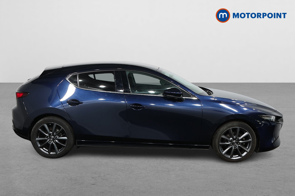 Mazda 3 Sport Lux Manual Petrol-Electric Hybrid Hatchback - Stock Number (1513513) - Drivers side