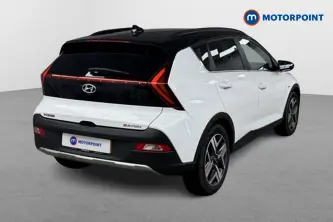 Hyundai Bayon Ultimate Manual Petrol-Electric Hybrid SUV - Stock Number (1514208) - Passenger side rear corner