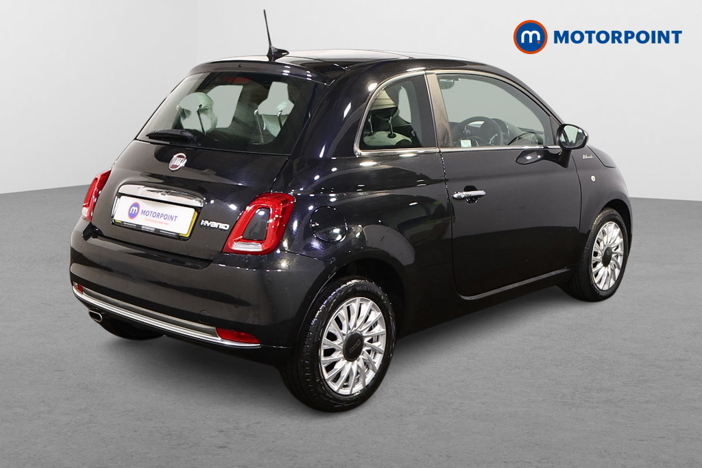 Fiat 500 Dolcevita Manual Petrol-Electric Hybrid Hatchback - Stock Number (1514360) - Drivers side rear corner