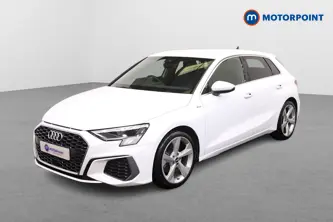 Audi A3 S Line Automatic Petrol Hatchback - Stock Number (1515218) - Passenger side front corner