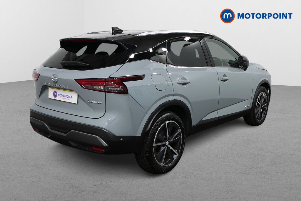 Nissan Qashqai Tekna Automatic Petrol-Electric Hybrid SUV - Stock Number (1515337) - Drivers side rear corner