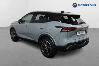 Nissan Qashqai Tekna Automatic Petrol-Electric Hybrid SUV - Stock Number (1515337) - Passenger side rear corner