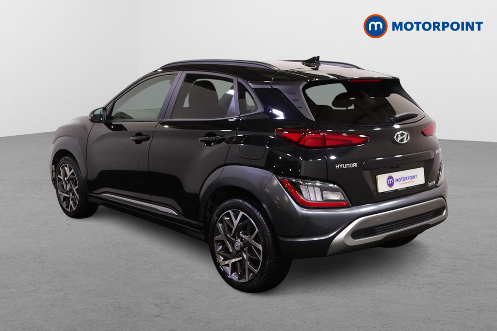 Hyundai Kona Premium Automatic Petrol-Electric Hybrid SUV - Stock Number (1495968) - Passenger side rear corner