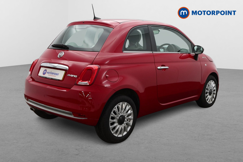 Fiat 500 Dolcevita Manual Petrol-Electric Hybrid Hatchback - Stock Number (1502626) - Drivers side rear corner