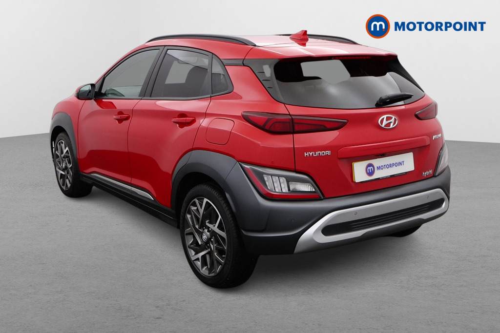 Hyundai Kona Premium Automatic Petrol-Electric Hybrid SUV - Stock Number (1504366) - Passenger side rear corner