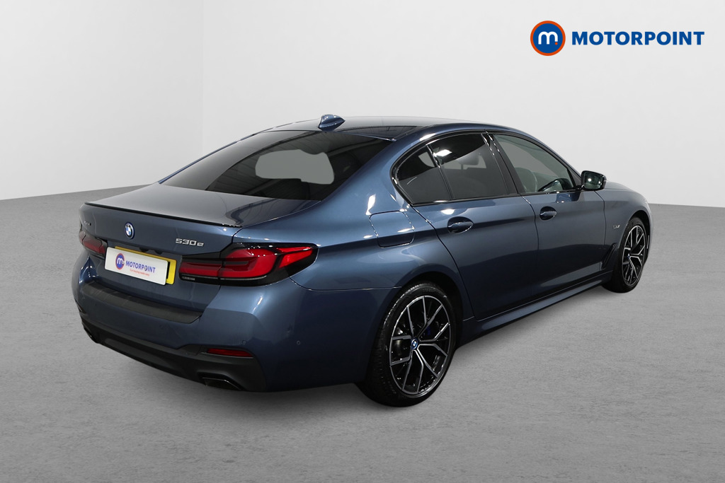 BMW 5 Series M Sport Automatic Petrol Plug-In Hybrid Saloon - Stock Number (1514240) - Drivers side rear corner