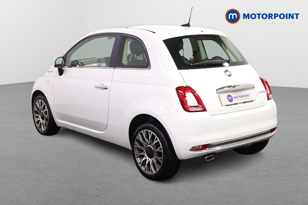 Fiat 500 Dolcevita Plus Manual Petrol-Electric Hybrid Hatchback - Stock Number (1514830) - Passenger side rear corner