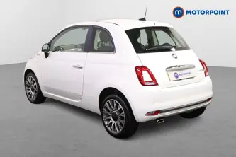 Fiat 500 Dolcevita Plus Manual Petrol-Electric Hybrid Hatchback - Stock Number (1514830) - Passenger side rear corner