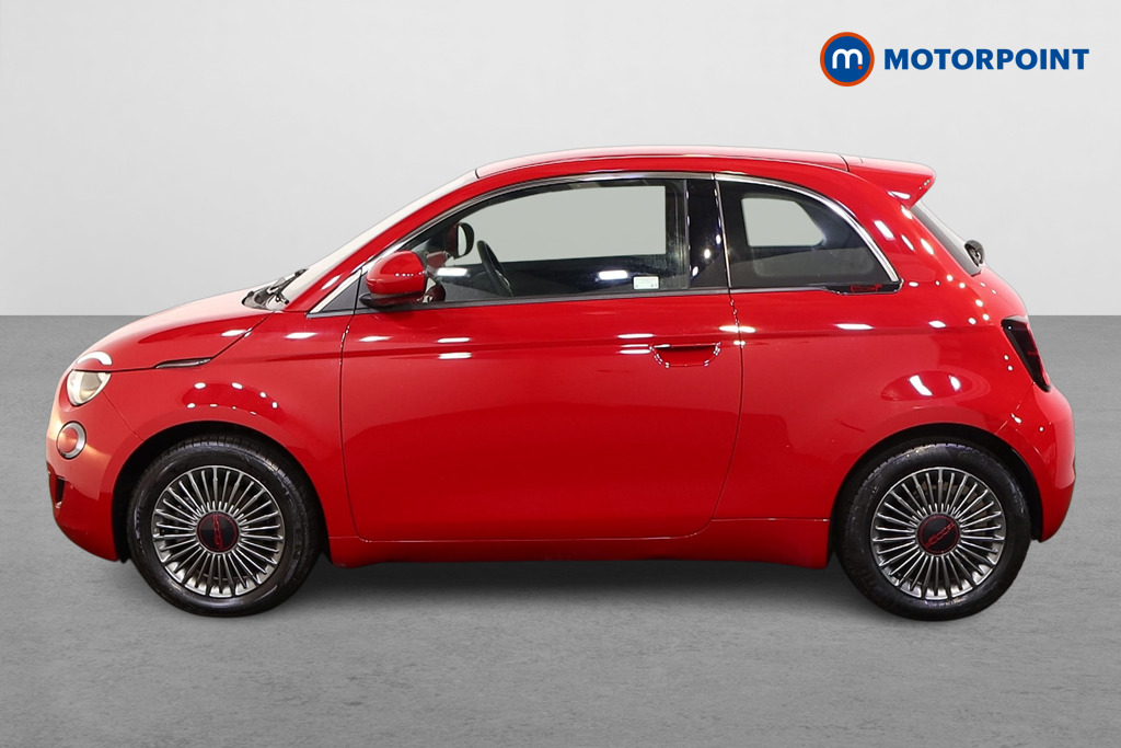 Fiat 500 RED Automatic Electric Hatchback - Stock Number (1515416) - Passenger side