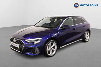 Audi A3 S Line Automatic Petrol Plug-In Hybrid Hatchback - Stock Number (1515460) - Passenger side front corner