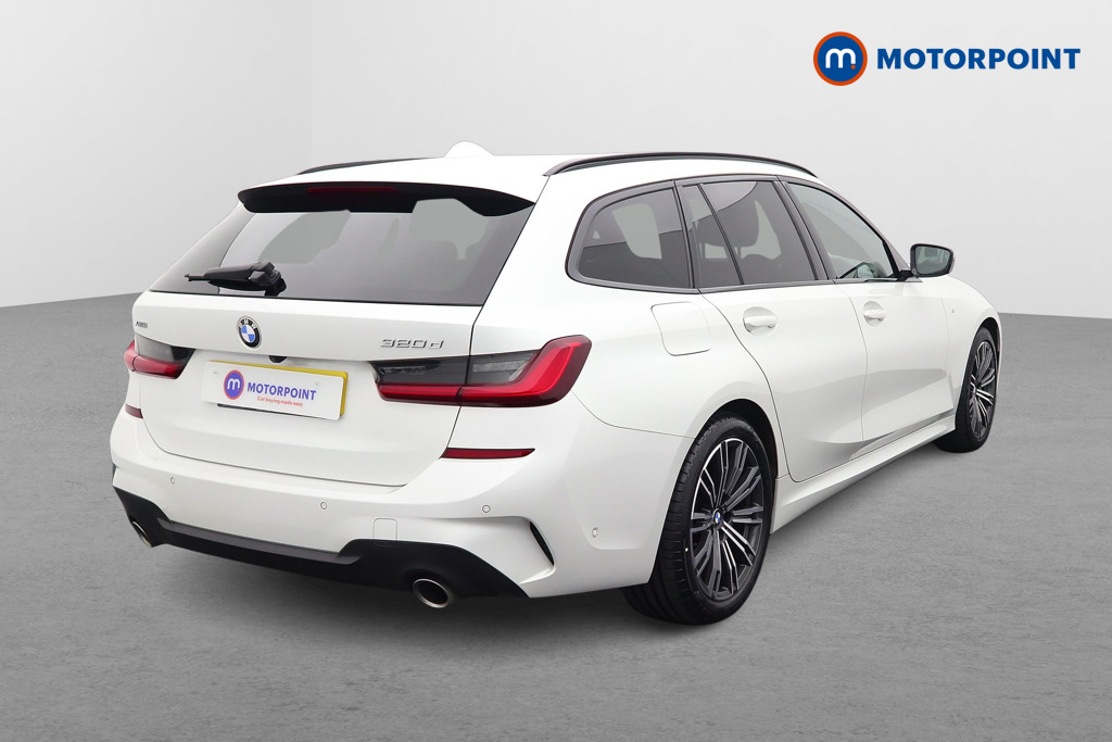 BMW 3 Series M Sport Automatic Diesel Estate - Stock Number (1515723) - Drivers side rear corner