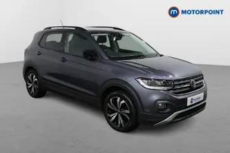 Volkswagen T-Cross Black Edition Manual Petrol SUV - Stock Number (1516107) - Drivers side front corner