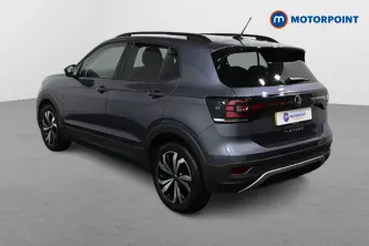 Volkswagen T-Cross Black Edition Manual Petrol SUV - Stock Number (1516107) - Passenger side rear corner