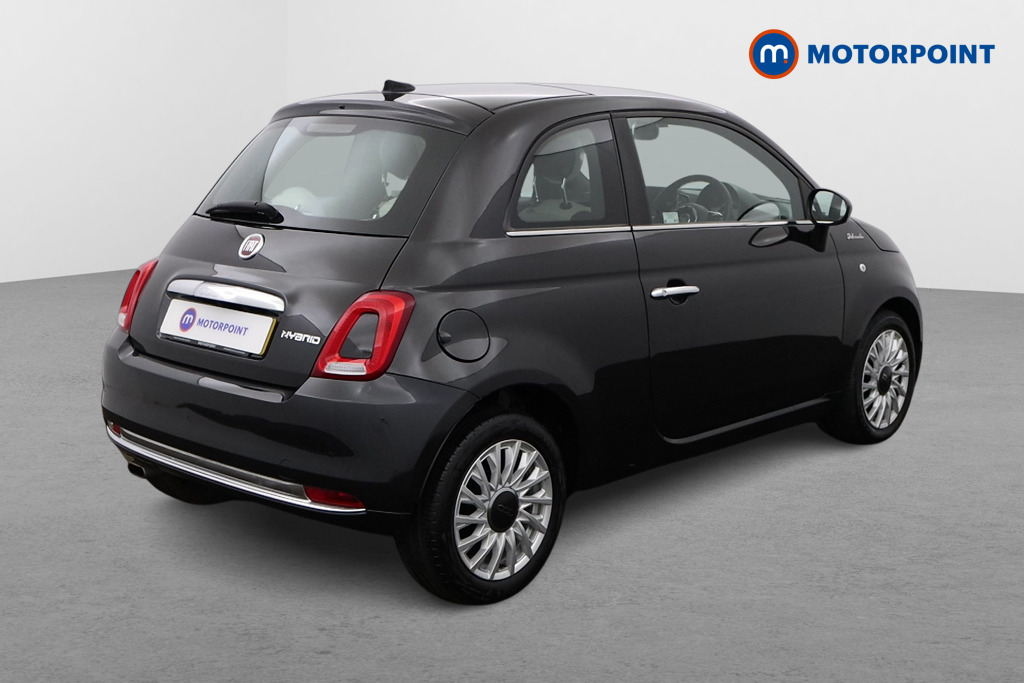 Fiat 500 Dolcevita Manual Petrol-Electric Hybrid Hatchback - Stock Number (1513236) - Drivers side rear corner