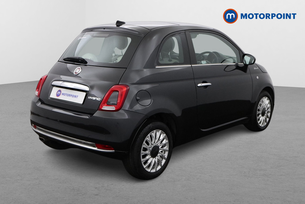 Fiat 500 Dolcevita Manual Petrol-Electric Hybrid Hatchback - Stock Number (1513258) - Drivers side rear corner