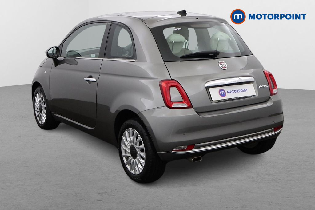 Fiat 500 Dolcevita Manual Petrol-Electric Hybrid Hatchback - Stock Number (1513260) - Passenger side rear corner