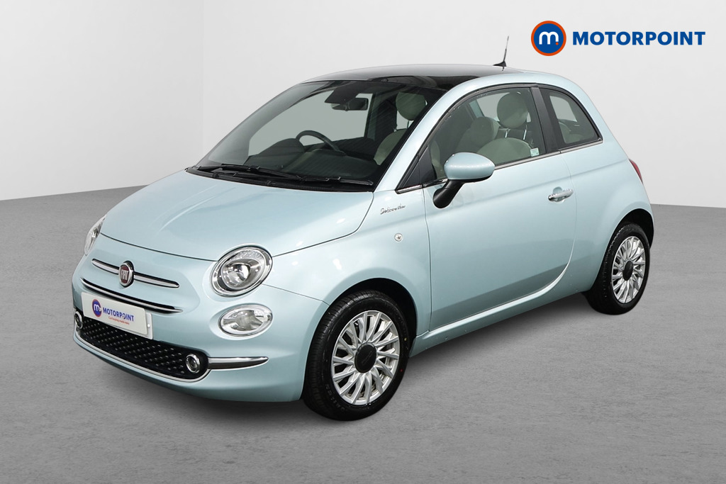 Fiat 500 Dolcevita Manual Petrol-Electric Hybrid Hatchback - Stock Number (1513262) - Passenger side front corner