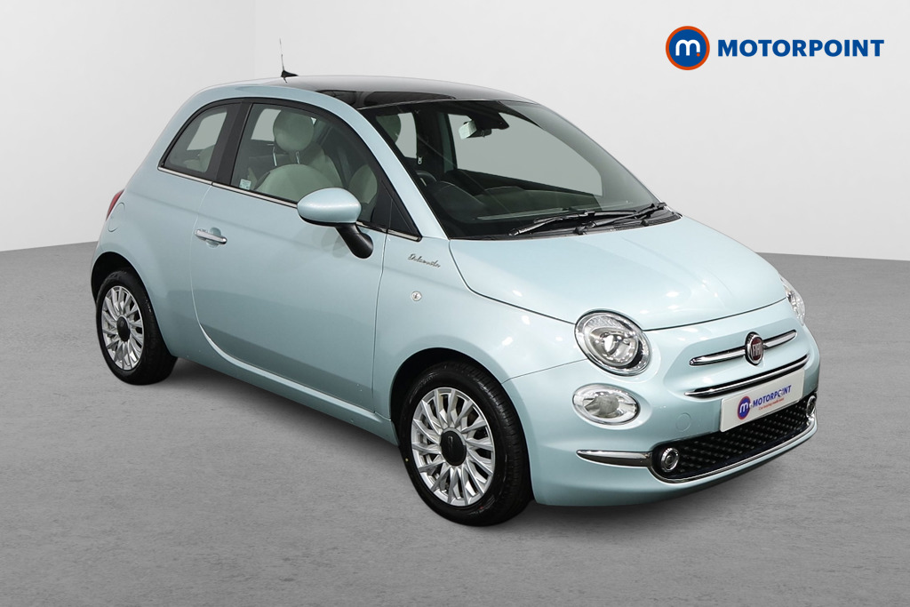 Fiat 500 Dolcevita Manual Petrol-Electric Hybrid Hatchback - Stock Number (1513262) - Drivers side front corner