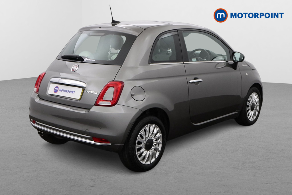 Fiat 500 Dolcevita Manual Petrol-Electric Hybrid Hatchback - Stock Number (1513898) - Drivers side rear corner